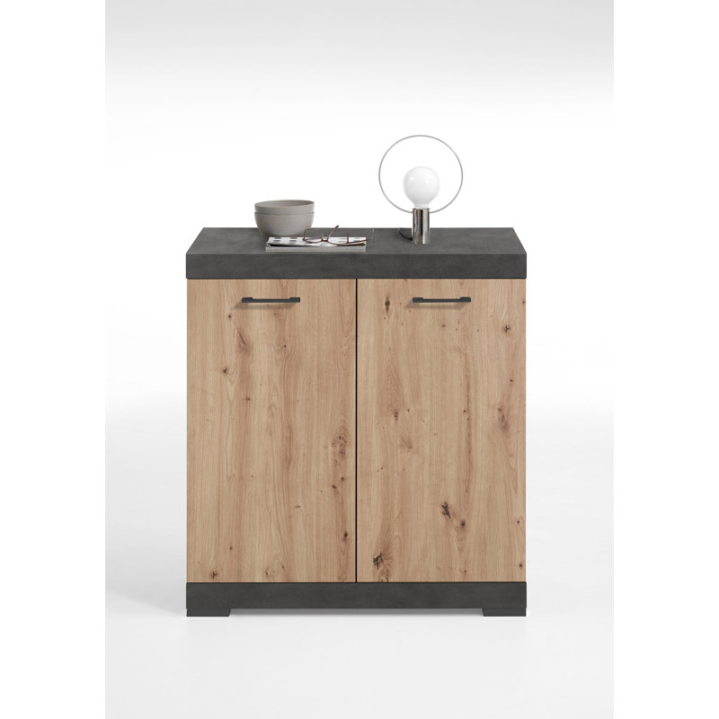 Brighouse Solid Wood 80cm W Chest of Drawers, Oak
