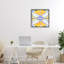 Cadre flottant Warm Revival Kaleidoscope, design par Melissa Wang-187992378-187992377