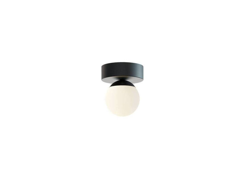 67EFAAE545A5489293D7959ABBD99803 Catalina 5" LED Flush Mount, 3000k, Black, Black