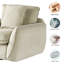 Fauteuil d'appoint pivotant surdimensionné-1112290993