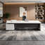 Bureau de direction contemporain blanc