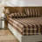 100% Cotton Sheet Set King Size - Brown and Khaki Stripes Bedding, Soft Breathable Percale Weave, Wide Stripe Deep Pocket Sheet 17.5", Luxury Linen Like, 4-Piece All Season Bedding-123229414-123229409
