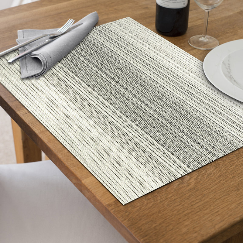 Geometric Placemat, Black