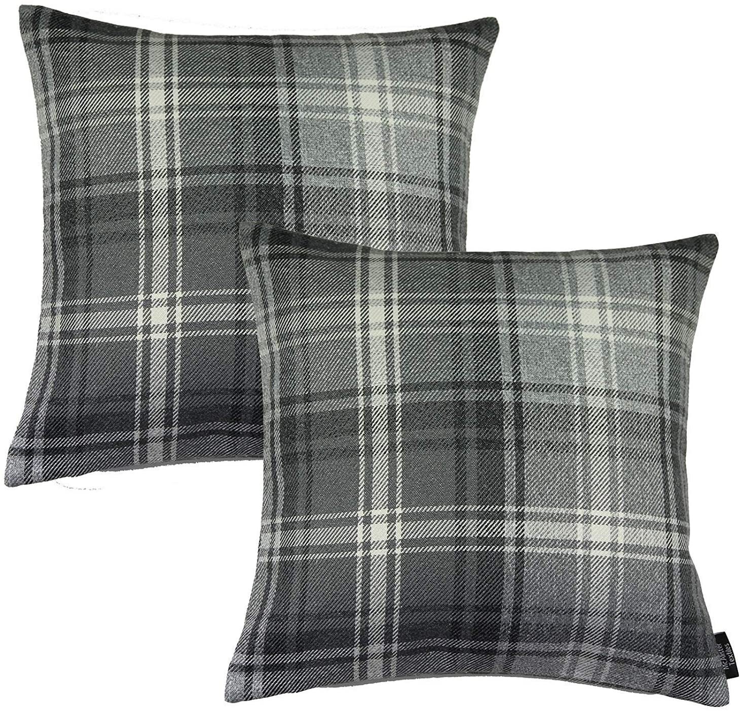 McalisterTextiles Plaid Indoor/Outdoor Reversible Throw Pillow | Wayfair