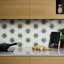 Ako 6" Hexagon Marble Micro Mosaic Tile-613342624