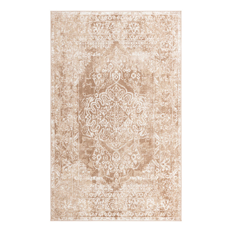 Oriental Indoor Rug, Rectangle 5'3" x 8'