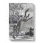 Fox Catching A Bird by Kawanabe Kyosai - Wrapped Canvas-55364206