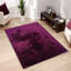 Tapis mauve touffeté à la main Hargett-1689759371