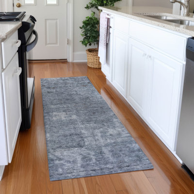 Tapis intérieur / extérieur bleu Isadorae 