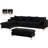 Shumpert 110" Wide Velvet Reversible Sofa & Chaise-256053032