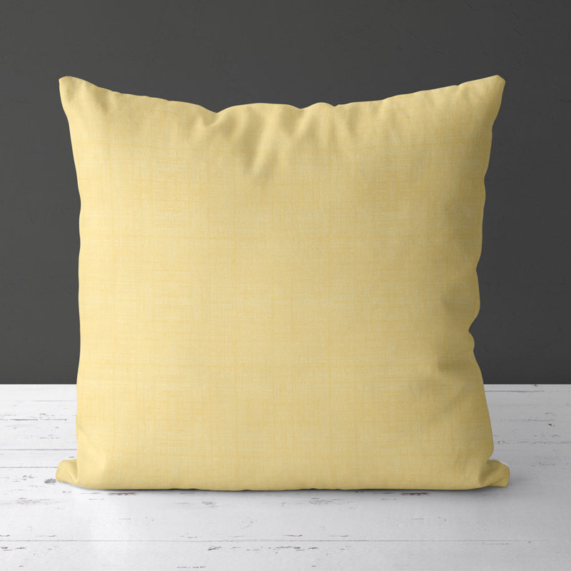 Housse de coussin carré et insert, Banane