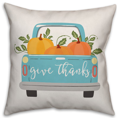  Coussin Donnez un camion de moisson