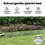 Alezander Metal Raised Flower Bed-339152142