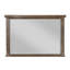 Miroir rectangulaire en bois massif et manufacturé-98524803