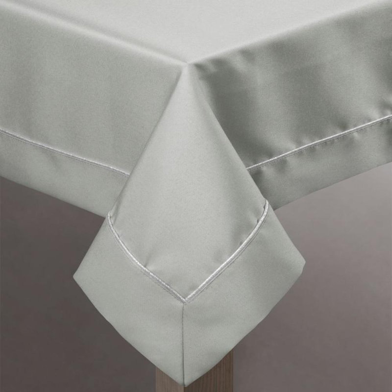 Madele Tablecloth, Silver, 145cm W x 350cm L