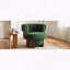 Fauteuil demi-tonneau rotatif sculpté Modern Modern-1316210337