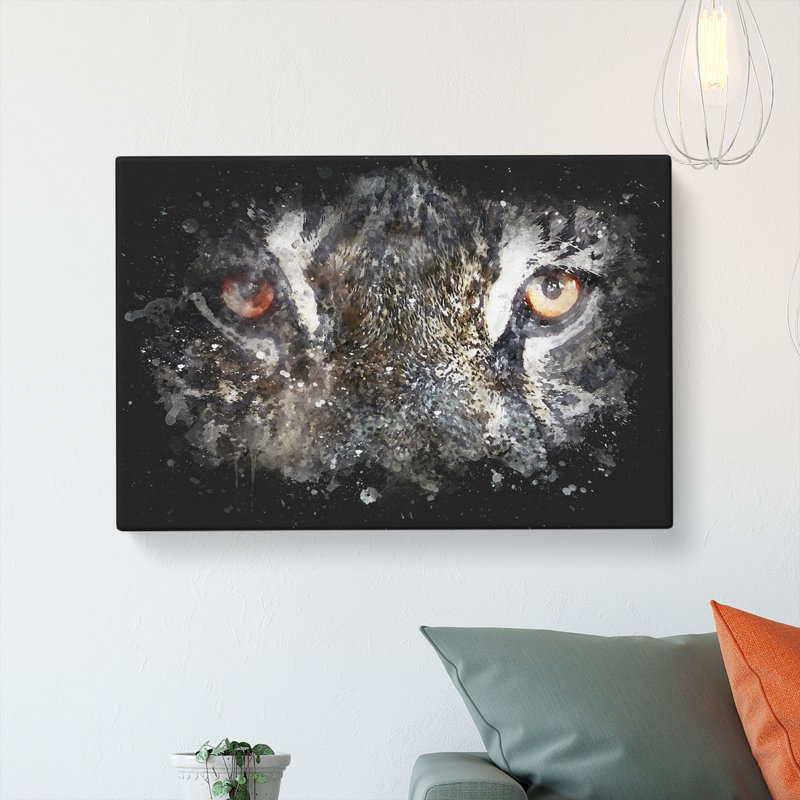 Eye Of The Tiger - Wrapped Canvas, 40cm H x 60cm W x 3cm D