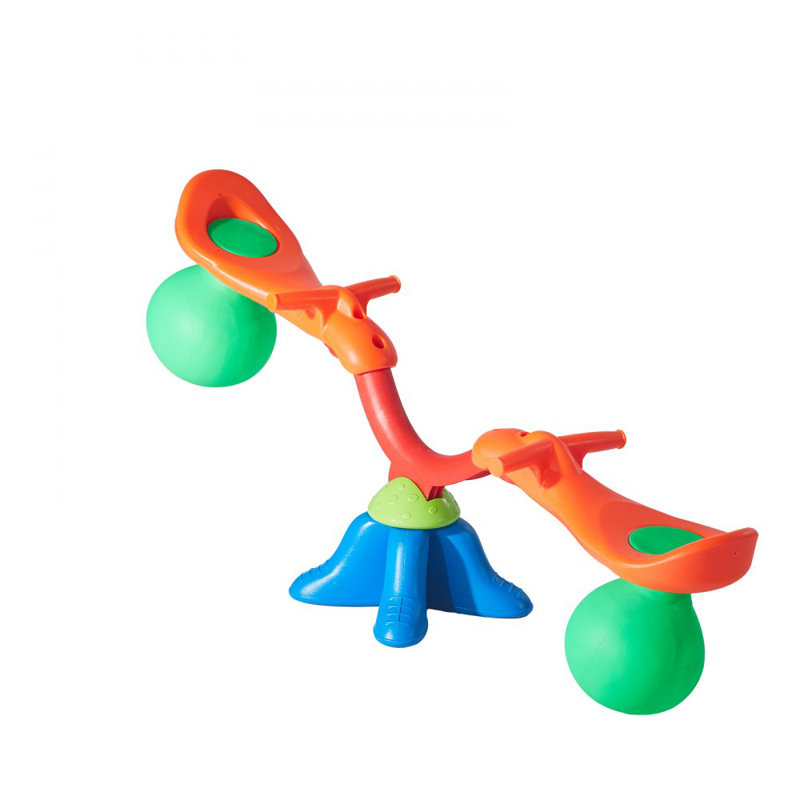 Kids Seesaw 55 lbs Capacity 360 Degrees Rotating Teeter Totter Aged 3+