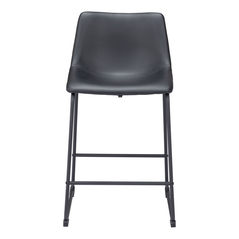 Tabouret intelligent, Tabouret de comptoir (siège d'une hauteur de 24 p, Noir, noir, noir, noir
