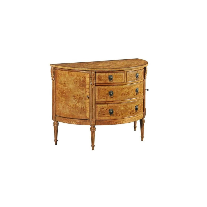 Alasdair 121cm Solid Wood Sideboard