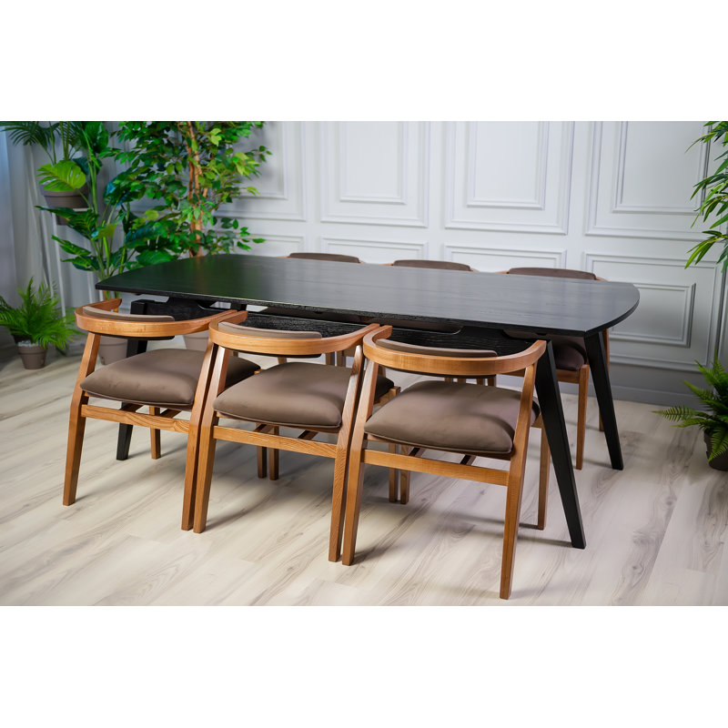 Anvil Dining Table, Black