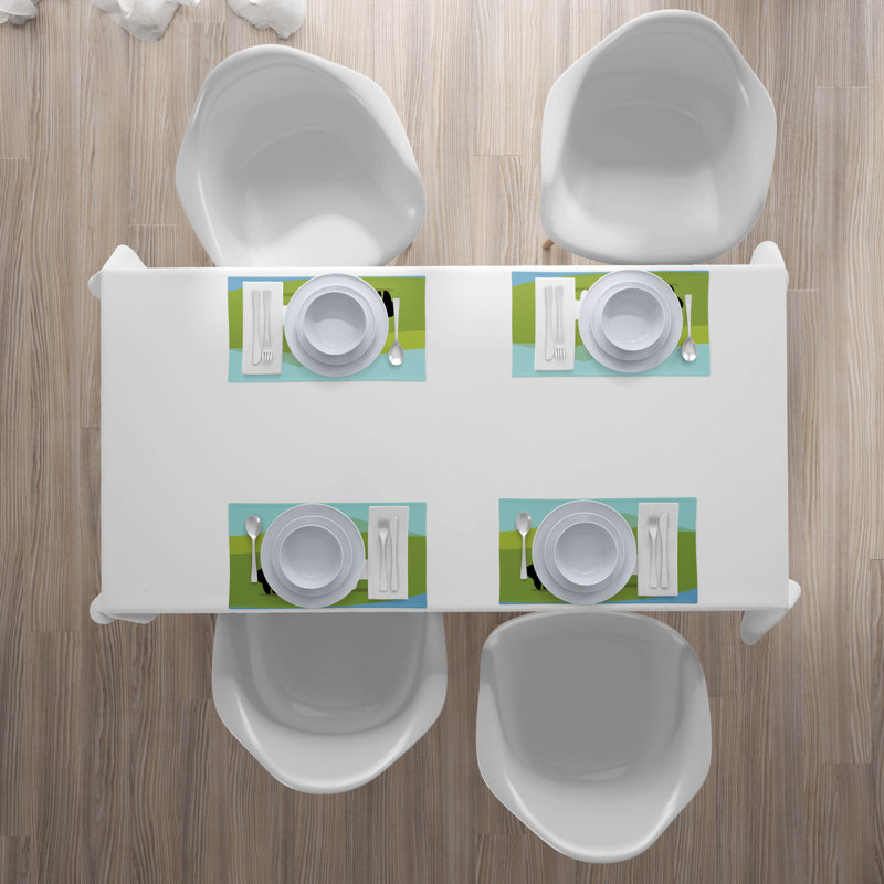 Polyester Animals/Nature Rectangle Placemat