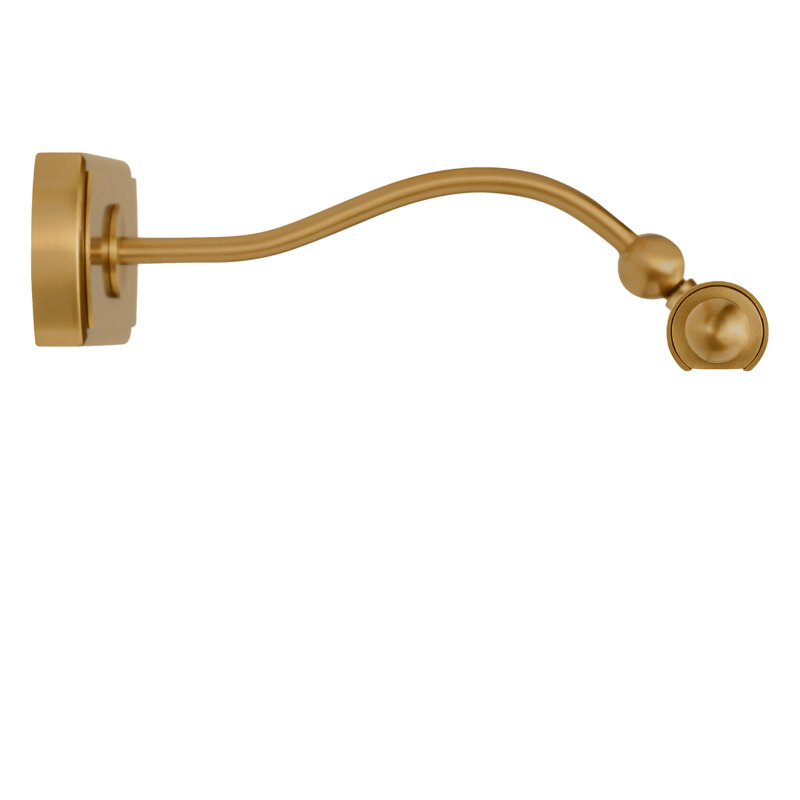 Lamont Picture Light, Burnished Brass, 2.38" H x 30" W x 9" D