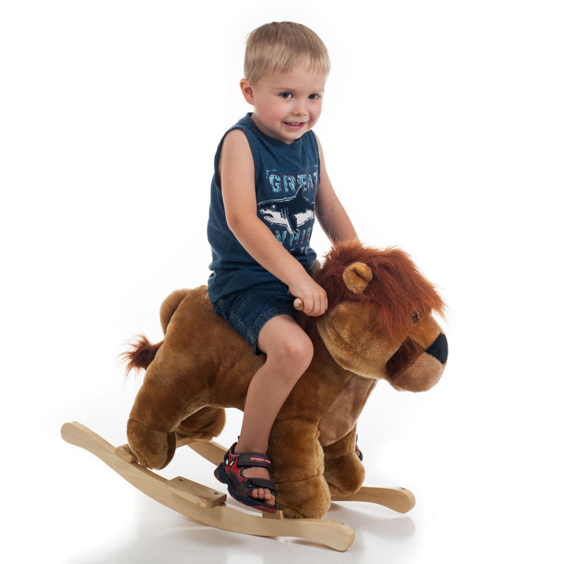 Fauteuil à bascule lion