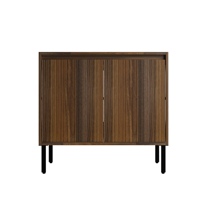 Meuble-lavabo modulaire Valdren 36 po, noyer seulement