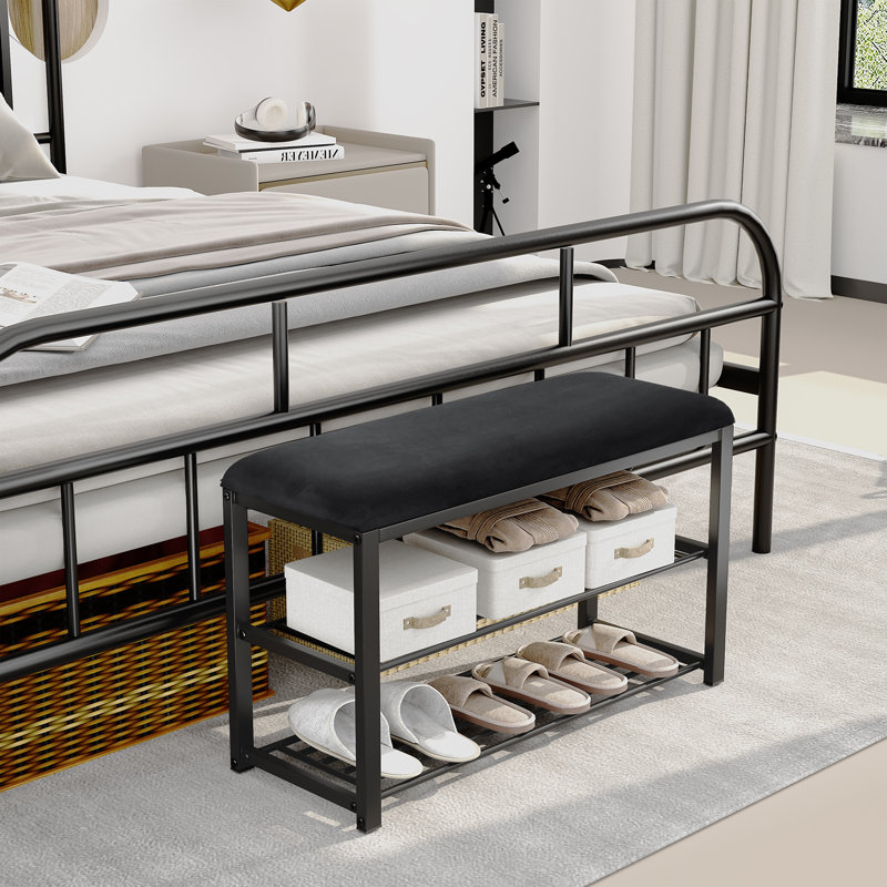 8 Pair Shoe Storage Bench