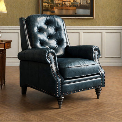Fauteuil inclinable réglable en similicuir pour balcon