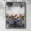 «Christmas Holiday Art CCX», reproduction encadrée - bois massif-428458084