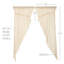 Paire de rideaux transparents avec passe-tringle Beaverton