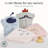 Good Knight 6 Pc Gift Set - Hooded Towel & 5pc Wash Cloths