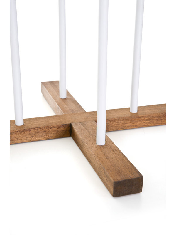 Table de bout Jovita, Blanc