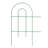 Okoye 24'' H x 120'' W Metal Border Fencing-177188246