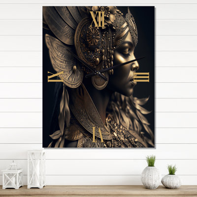 Horloge murale rétro Vintage Boho