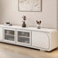 Meuble télé simple en bois massif de style crème moderne-104904033