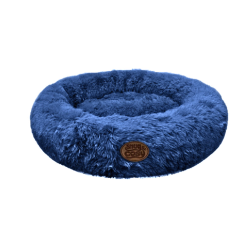 FAUX WOOL Pet Bed, 18cm H x 60cm W x 60cm D