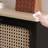 Black Upholstered Bench