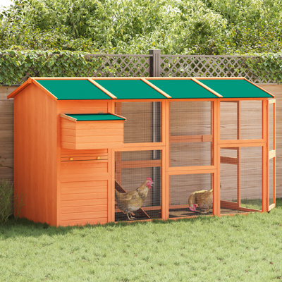 Chicken Coop Wood 116" x 64.2" x 67"
