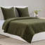Elms 4-Piece Velvet Cotton Blend Quilt Set-1861840267