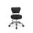 Dayton Backed Adjustable Height Ergonomic Lab Stool with Wheels-942086474