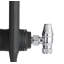 Abe Heating Thermostatic Radiator Valve with Wheel Head & Lockshield-1614870326