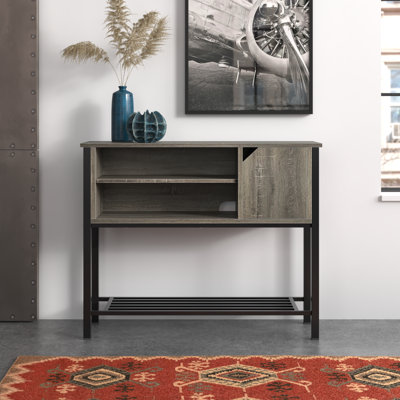 Octavia 41.73" Console Table with Adjustable Shelf