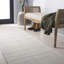 Tapis géométrique en laine tissé à la main bleu clair / ivoire MSR9675 Wilton Martha Stewart-88135516