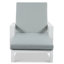 Chaise longue d'extérieur en métal Hoyt-460084292
