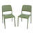 Dululu Stacking Patio Dining Side Chair