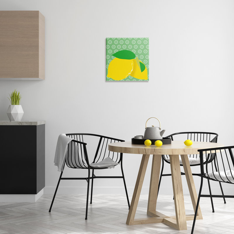  «Bright Lemon Fruit», art mural par Daniela Santiago, H 17 po x l 17 po