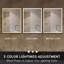 Pharmacie avec miroir 3 tablettes Magari 20 W 26 H